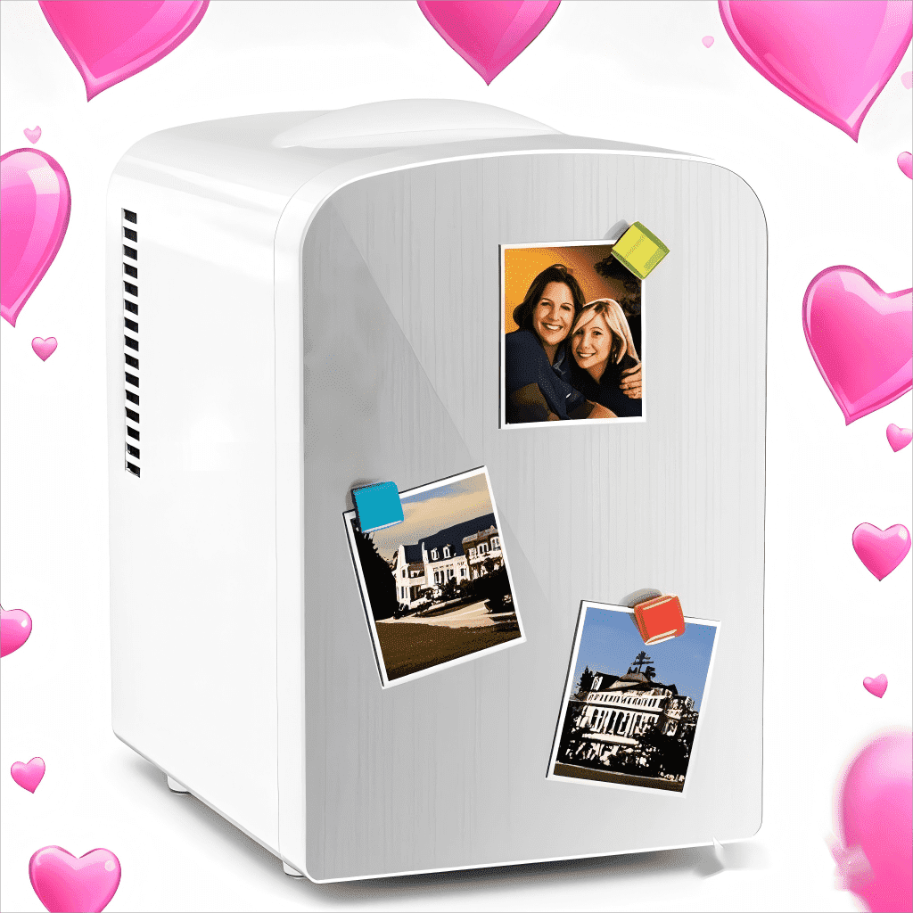 COWSAR 0.14-cu ft Built-In Mini Fridge ( White )