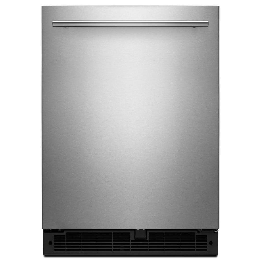 Whirlpool 5.1-cu ft Built-In Mini Fridge ( Stainless steel ) ENERGY STAR