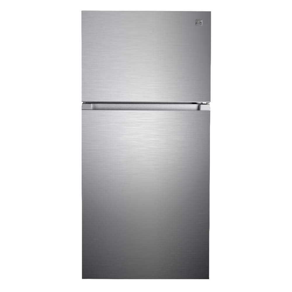 Kenmore 18.1-cu ft Top-Freezer Refrigerator with Ice Maker ( Stainless Steel ) ENERGY STAR Certified