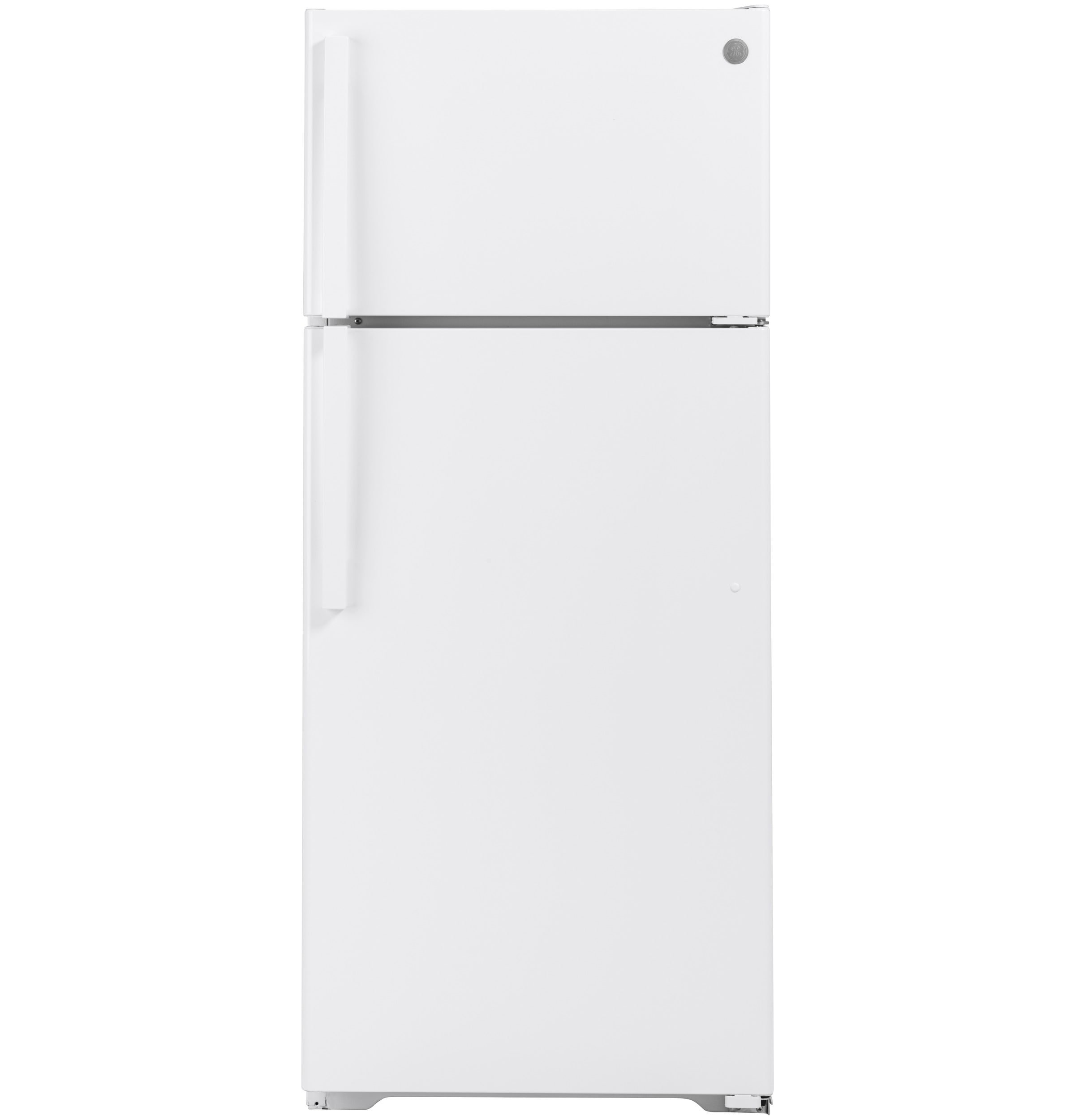 GE 17.5-cu ft Top-Freezer Refrigerator ( White )