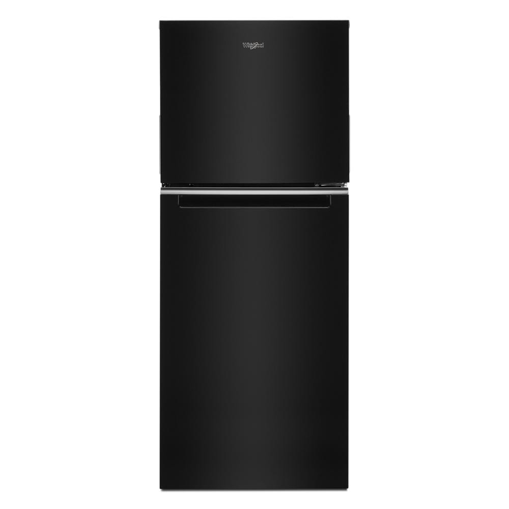 Whirlpool 11.6-cu ft Counter-Depth Top-Freezer Refrigerator ( Black )